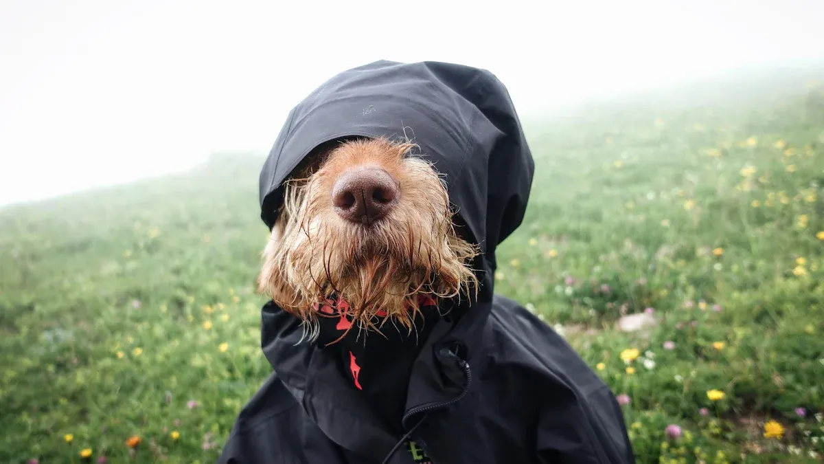 Hunde-Regenmäntel: Trends & Stile